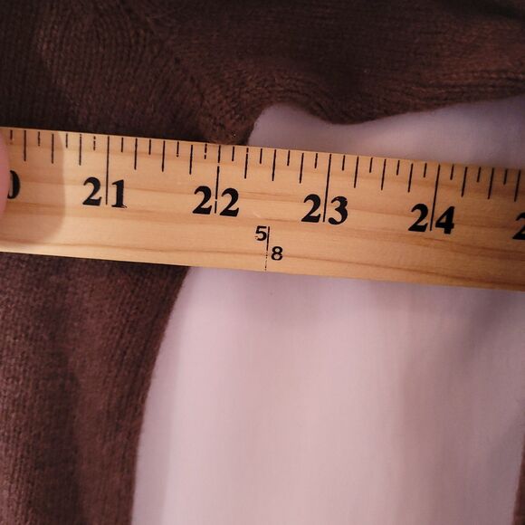 J Crew Sweater Mens Medium Brown Lambswool Shawl Collar NWT - Picture 7 of 12